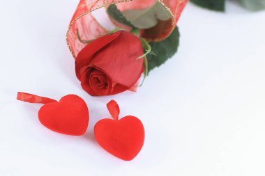 Sevgililer Günü kartı. Fotokopi çekilen fotoğraf.