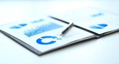 finansal ve pazarlama programları ve kolu işyeri işadamı ile iş raporu
