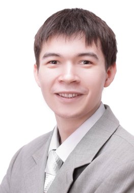 modern genç adamın closeup.The yüzü