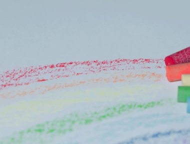 Renkli tebeşir pastel - eğitim, Yaratıcı Sanatlar