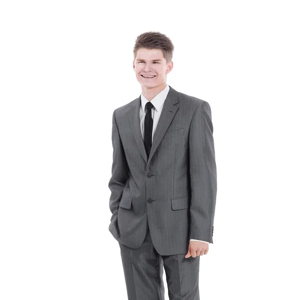 En pleno crecimiento.retrato de un joven profesional — Foto de Stock