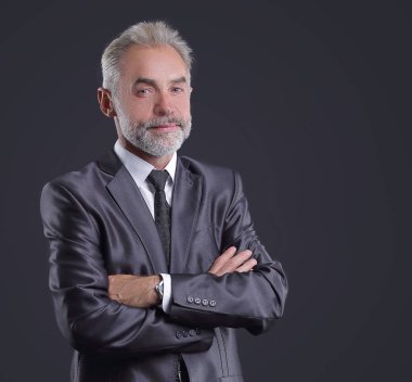 Son sınıf bir iş adamının portresi..