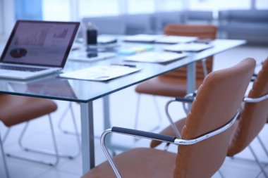 modern konferans salonu kopya alanı ile meeting.photo önce.