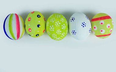 renkli Paskalya yumurta .en kavramı kutlama