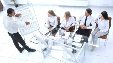 en iyi view.business takım yeni bir mali Proje sunumu.