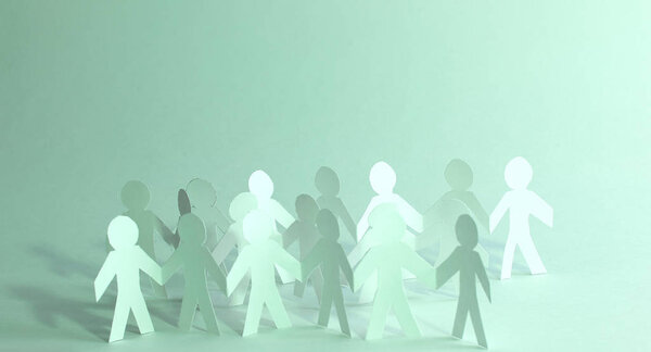 Концепция командной работы. фото с копировальным местом
.