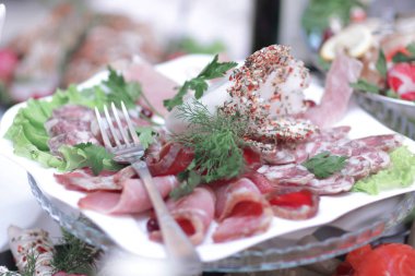plaka restoran tablo etli meze ile