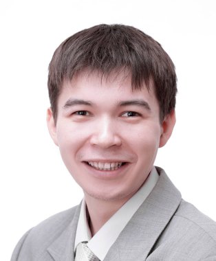 modern genç adamın closeup.The yüzü