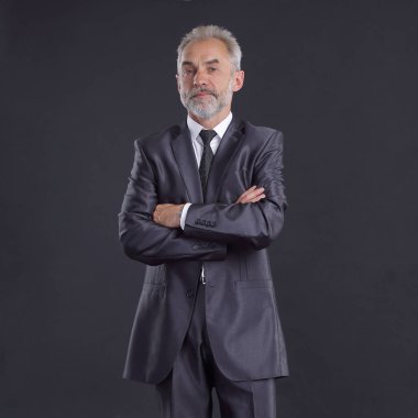 Son sınıf bir iş adamının portresi..