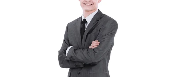 En pleno crecimiento.retrato de un joven profesional — Foto de Stock