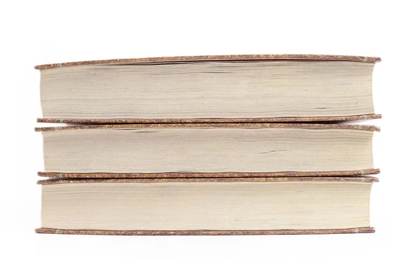 Composition with stack of books on table — Stock Photo, Image