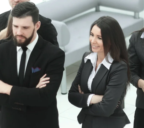 Portret van een professionele team in een modern kantoor — Stockfoto