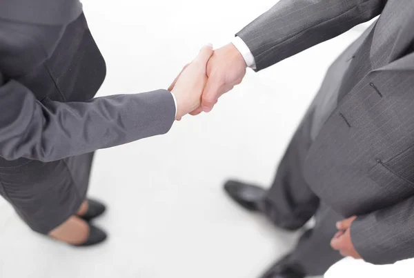 Closeup.the handshake parceiros de negócios. . o conceito de partne — Fotografia de Stock