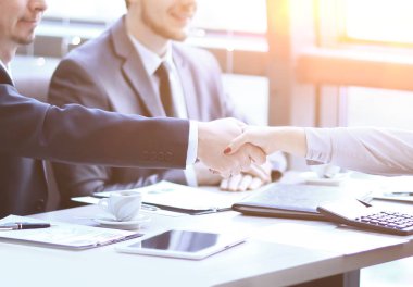 el sıkışma Yöneticisi ve istemci üzerinde bir resepsiyon