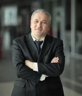office.photo kopya alanı ile arka plan üzerinde düşünceli işadamı