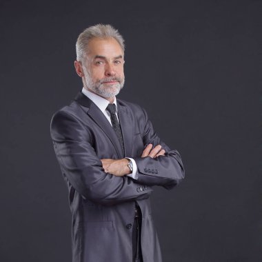 Son sınıf bir iş adamının portresi..