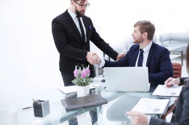 el sıkışma Yöneticisi ve müşteri, kopya alanı ile office.photo tablosunda yakın