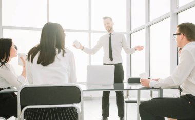 İş yerindeki iş ekibi..