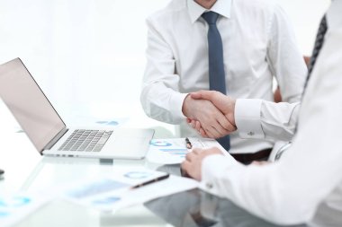 yakın çekim. mali partners.concept ortaklık anlaşması