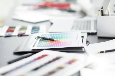 up.Blueprints ve kalem tasarımcıları Resepsiyon üzerinde kapatın