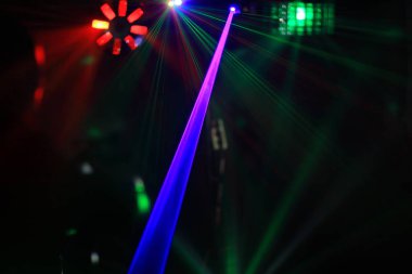kopya alanı ile siyah background.photo lazer ışıkları