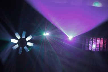 kopya alanı ile siyah background.photo lazer ışıkları