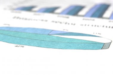 yakın çekim. iş structuring.business arka plan gösteren bir diyagram