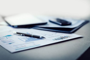 yakın kapatın. modern işadamının işyeri