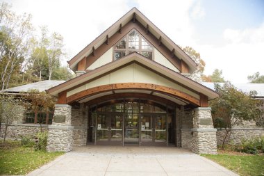 Letchworth Eyalet Parkı 'ndaki Humphreys Doğa Merkezi