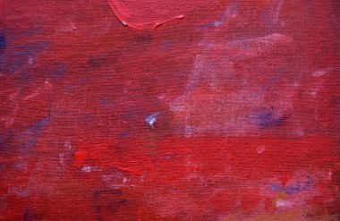 Kırmızı Boyalı keten tuval sanat arka plan ve doku