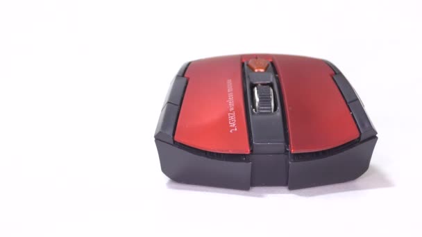 Mouse Computador Sem Fios Movimento — Vídeo de Stock