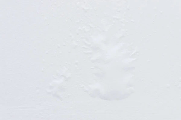 Beyaz Duvar Eski Duvarında Şişme Closeup — Stok fotoğraf