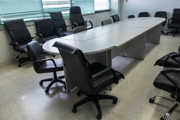Empty Meeting Room Conference Time Local Corporation — Stock Photo, Image