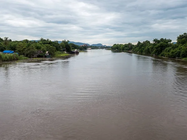 Vista do rio Kwai . — Fotografia de Stock
