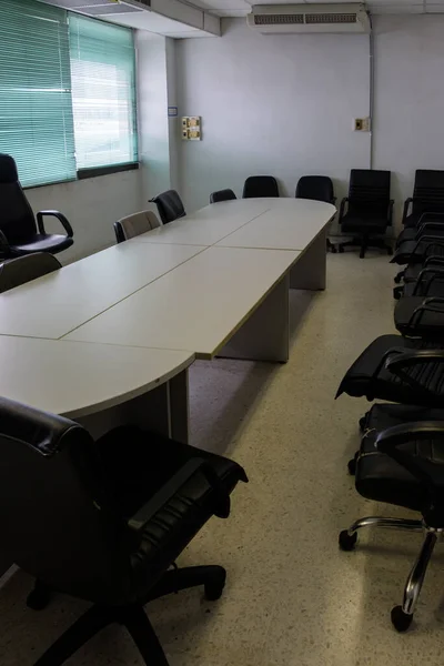 Empty Meeting Room Business Man Conference Time Office Building — Stock Photo, Image