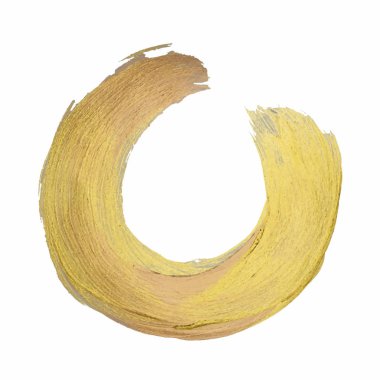 Altın suluboya doku boya leke soyut resim. Parlayan fırça darbesi sen şaşırtıcı tasarım projesi.