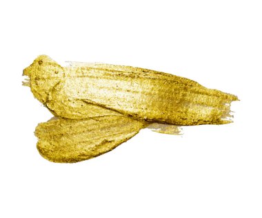 Altın suluboya doku boya leke soyut resim. Parlayan fırça darbesi sen şaşırtıcı tasarım projesi