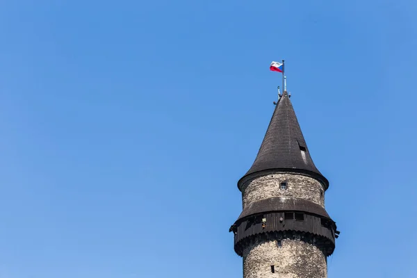 Stramberk Der Tschechischen Republik Turm Truba Meter Hoher Turm — Stockfoto