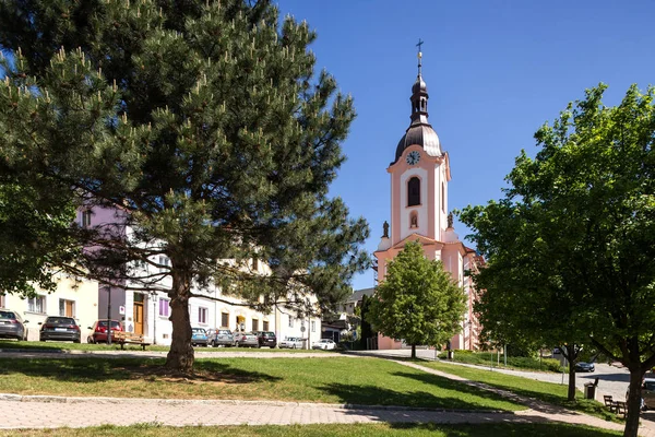 Maj 2018 Štramberk Czech Republic Parish Kyrka Jan Nepomucky — Stockfoto