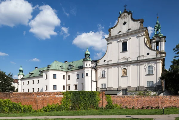 Eglise Skalka Cracovie Pologne Église Baroque Des Sts Michel Ange — Photo