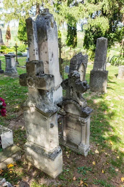Iglesia Santísima Trinidad Lendavske Gorice Eslovenia Cementerio —  Fotos de Stock