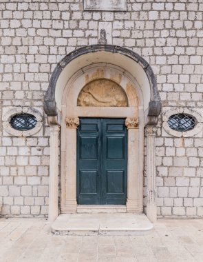 03 Mayıs 2019, Cavtat, Hırvatistan. Mimari detay