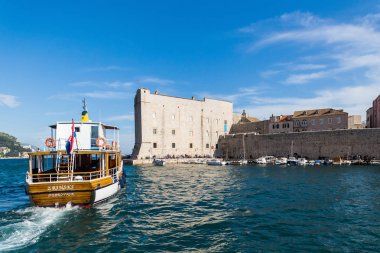 03 Mayıs 2019, Dubrovnik, Hırvatistan. Eski şehir limanı.