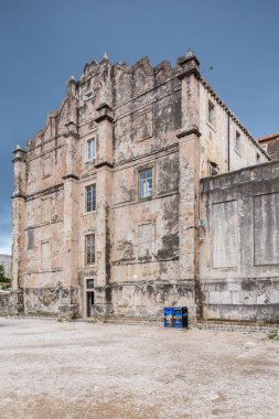 04 Mayıs 2019, Dubrovnik, Hırvatistan. Eski şehir mimarisi. 