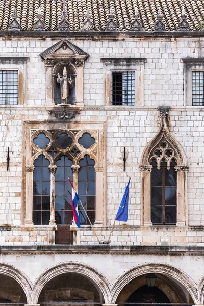 04 maja 2019, Dubrownik, Chorwacja. Architektura starego miasta. — Zdjęcie stockowe