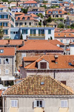 05 Mayıs 2019, Dubrovnik, Hırvatistan. Şehrin modern kısmı