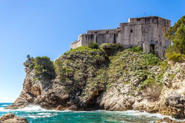 05 Mayıs 2019, Dubrovnik, Hırvatistan. Eski şehir mimarisi