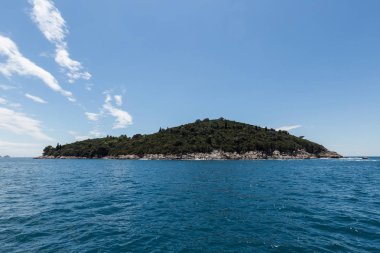 05 Mayıs 2019, Dubrovnik, Hırvatistan. Locrum adası.