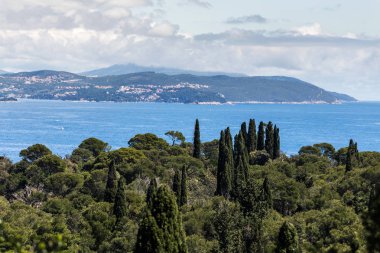 05 Mayıs 2019, Dubrovnik, Hırvatistan. Locrum adası.