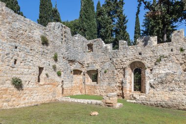 05 Mayıs 2019, Dubrovnik, Hırvatistan. Locrum adası.